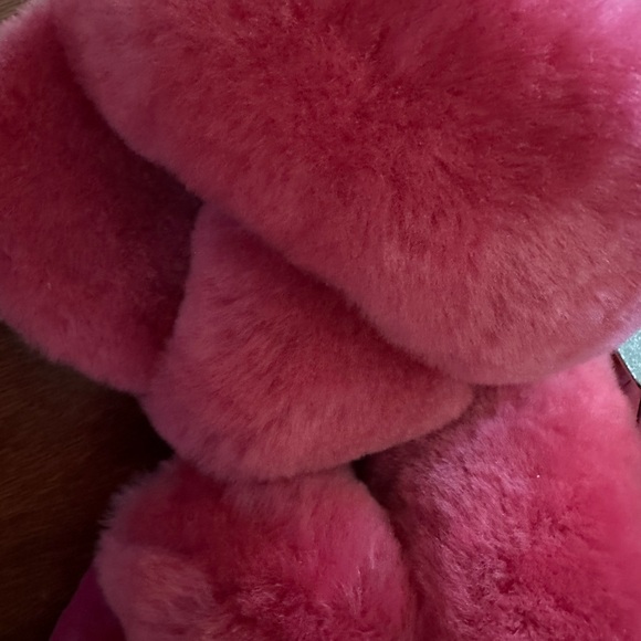 Emu Australia Pink Sheep Fur Slippers - Picture 5 of 8